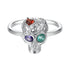 925 Sterling Silver Pendant 1.20x1.00cm with Pavé CZ for Women  DestGlow