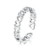 925 Sterling Silver Oxidized Silver 0.4cm Wide Ring  DestGlow