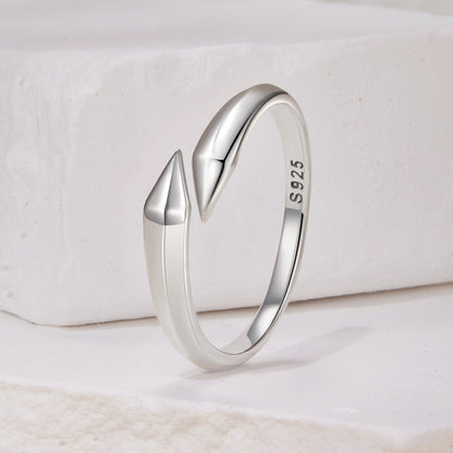 925 Sterling Silver Oxidized 0.18cm Ring  DestGlow