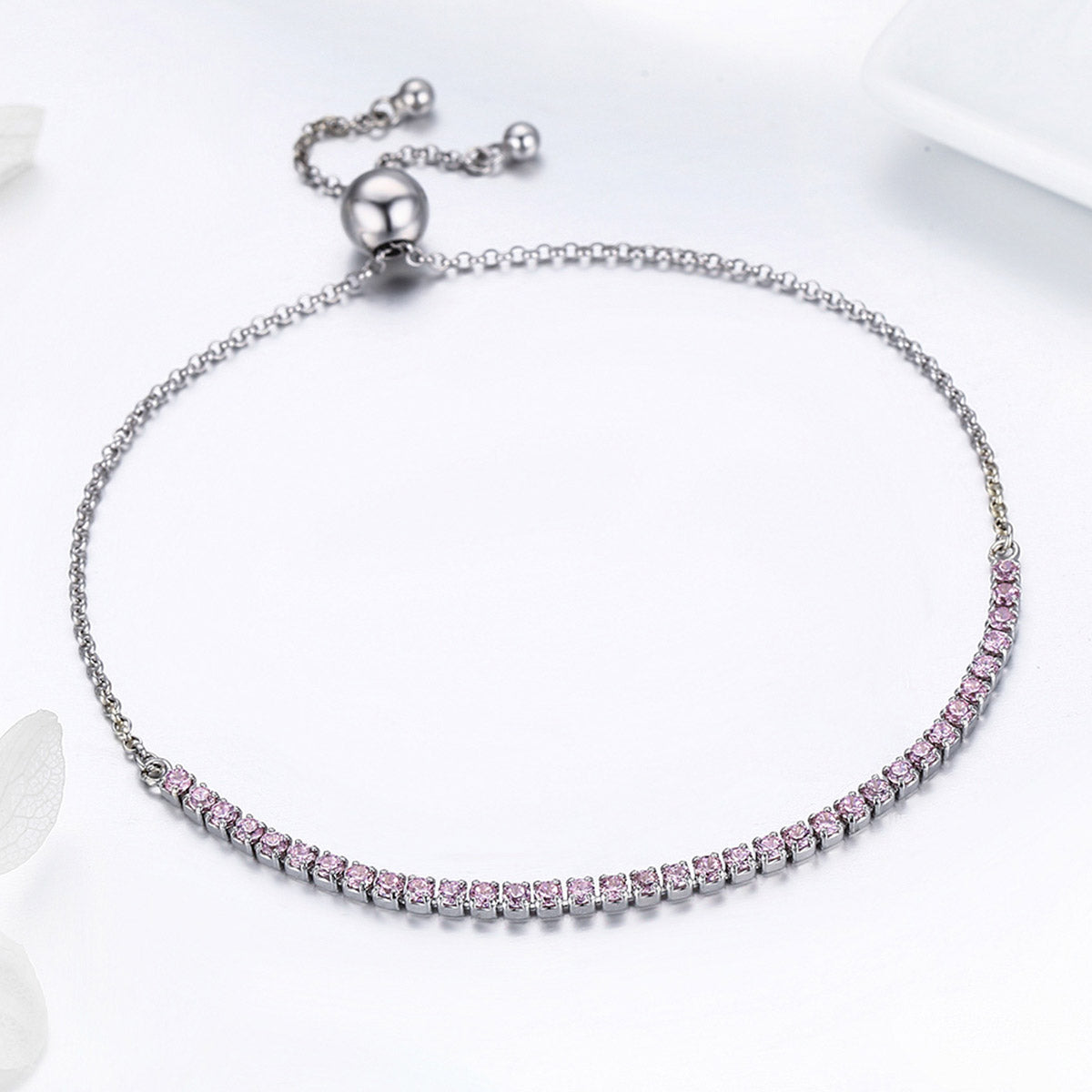 925 Sterling Silver Bracelet 27cm for Women  DestGlow