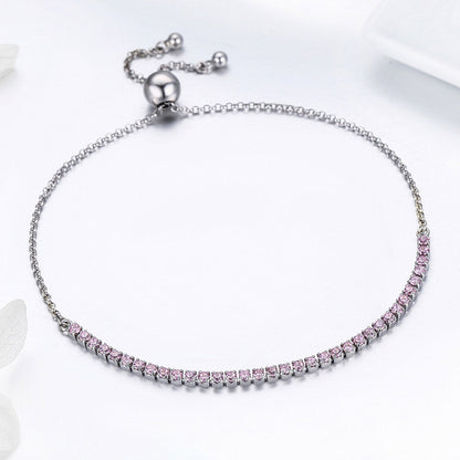 925 Sterling Silver Bracelet 27cm for Women  DestGlow