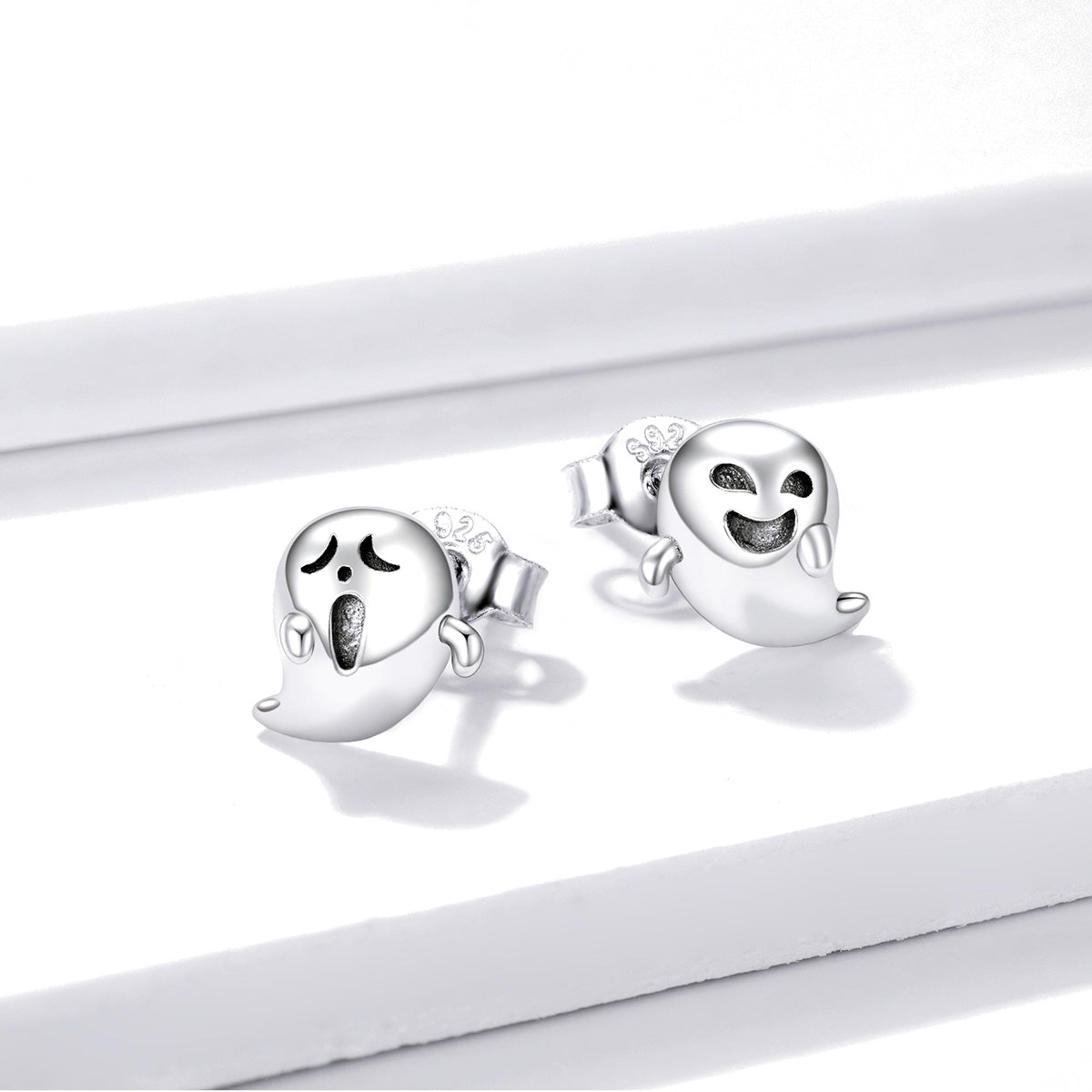 925 Sterling Silver Oxidized Silver Earrings  DestGlow