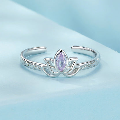 925 Sterling Silver 1.9mm Pavé Setting White Gold Plated Ring  DestGlow