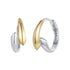 925 Sterling Silver White Gold Plated Earrings 13*6mm for Women  DestGlow