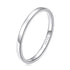 925 Sterling Silver Plated Platinum Ring Size 6.0 for Women  DestGlow