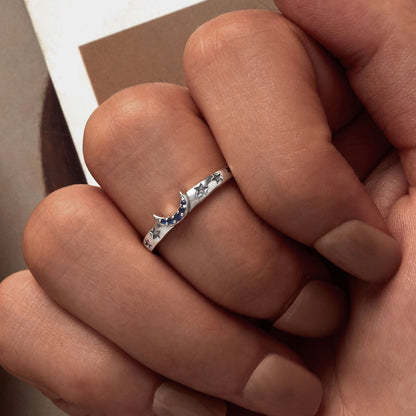 925 Sterling Silver Pavé Setting CZ Oxidized Ring | Size Nan | Style E  DestGlow