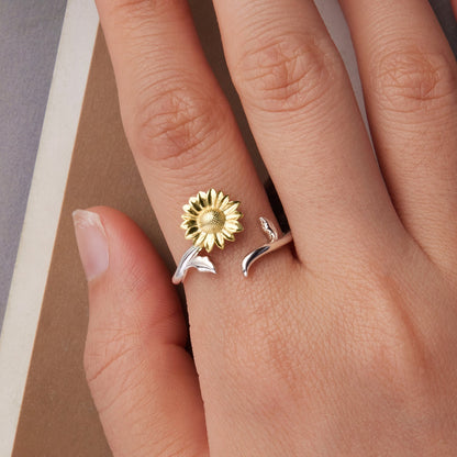 925 Sterling Silver Plated White Gold Ring for Women  DestGlow