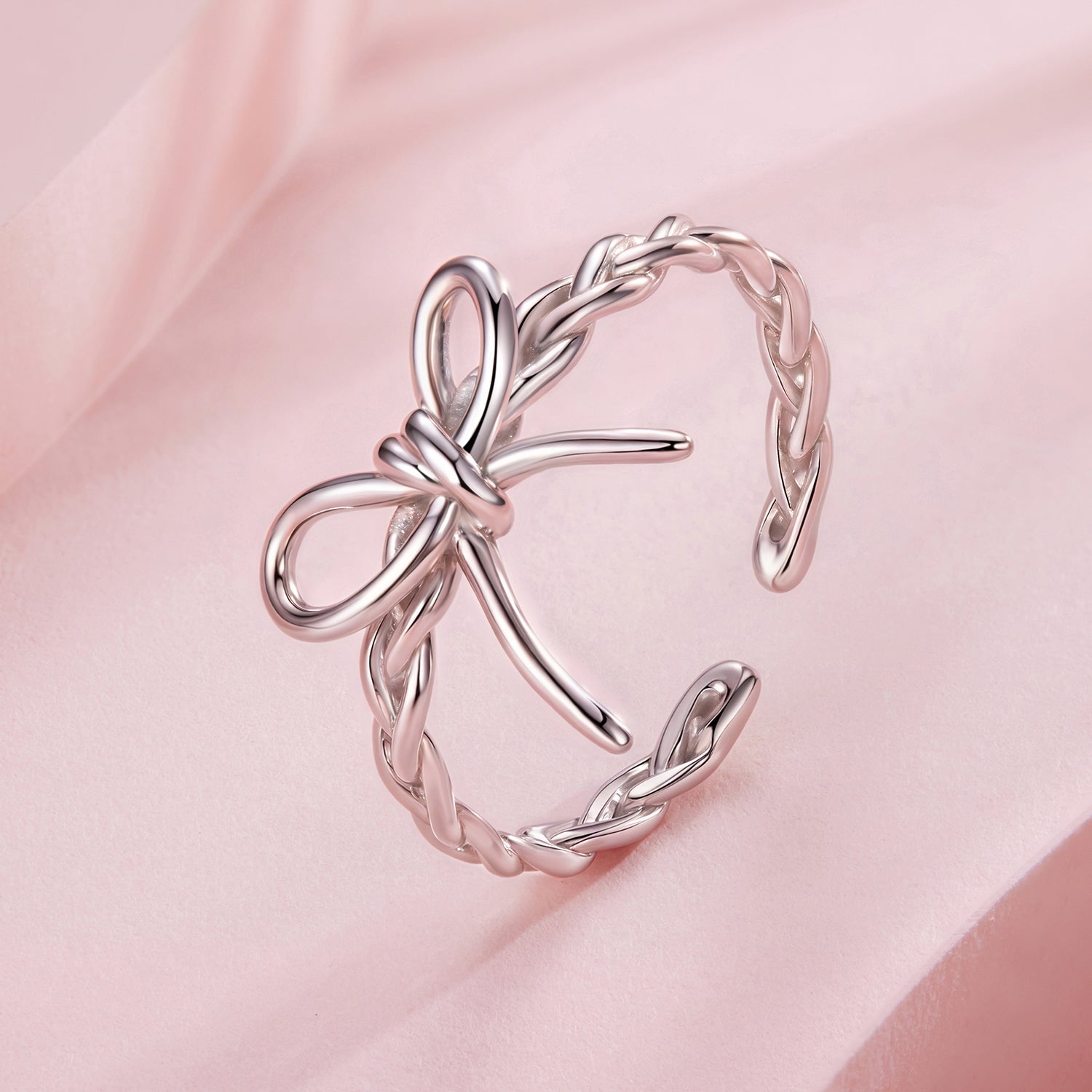 925 Sterling Silver Plated White Gold Minimalist Pendant Necklace for Women  DestGlow