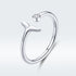 S925 Sterling Silver Pavé Setting CZ Ring for Women  DestGlow