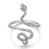 925 Sterling Silver Oxidized Pavé Setting CZ Ring  DestGlow