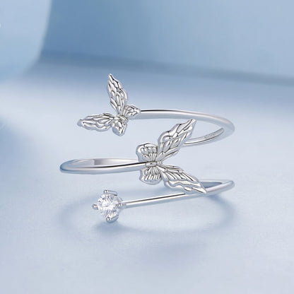 925 Sterling Silver Pavé Setting CZ Ring  DestGlow