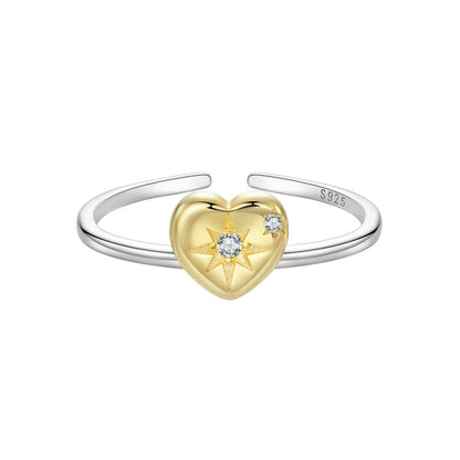 925 Sterling Silver Plated White Gold Pavé Setting CZ Ring for Women  DestGlow
