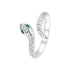 925 Sterling Silver Pavé Setting CZ Ring  DestGlow