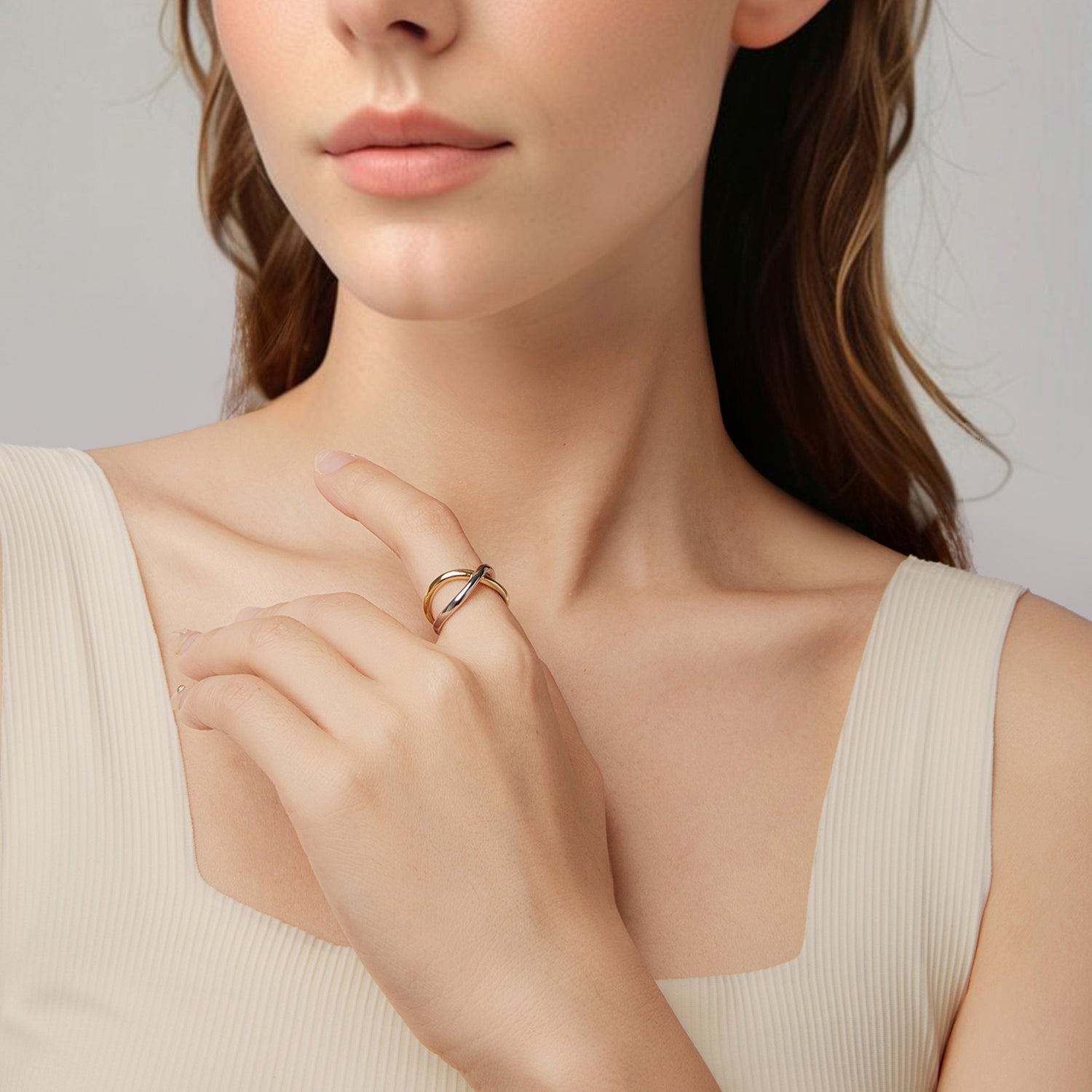 925 Sterling Silver Ring | Width 0.3-1.0cm | Women  DestGlow