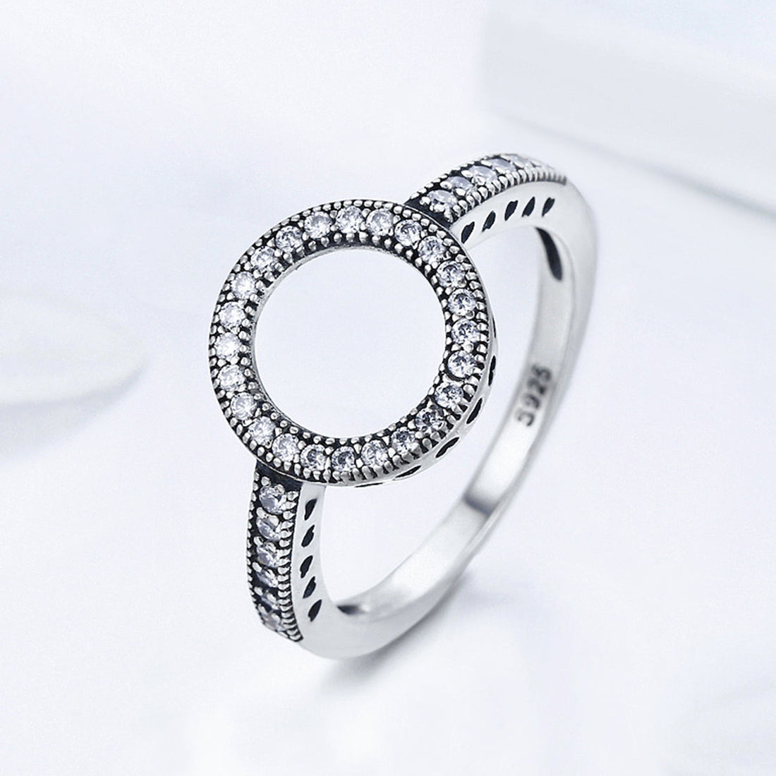925 Sterling Silver Size 6.0 Ring for Women  DestGlow