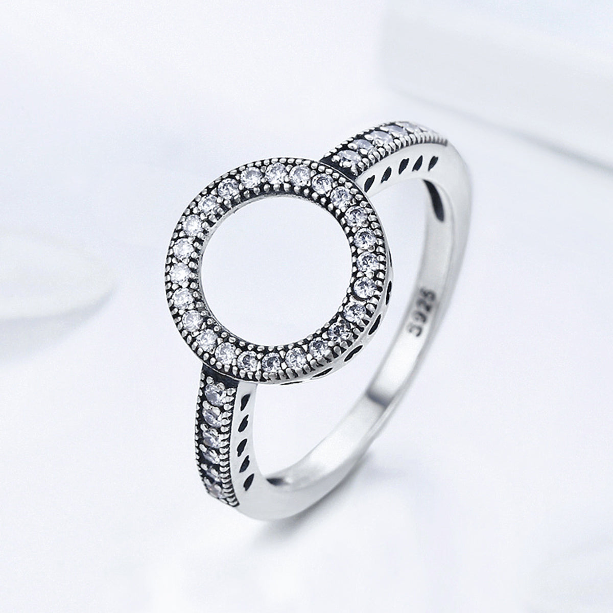 925 Sterling Silver Size 6.0 Ring for Women  DestGlow