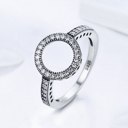 925 Sterling Silver Size 6.0 Ring for Women  DestGlow