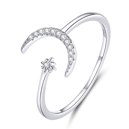 925 Sterling Silver Ring with Pavé Setting CZ  DestGlow