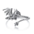 925 Sterling Silver Oxidized Rings for Women  DestGlow