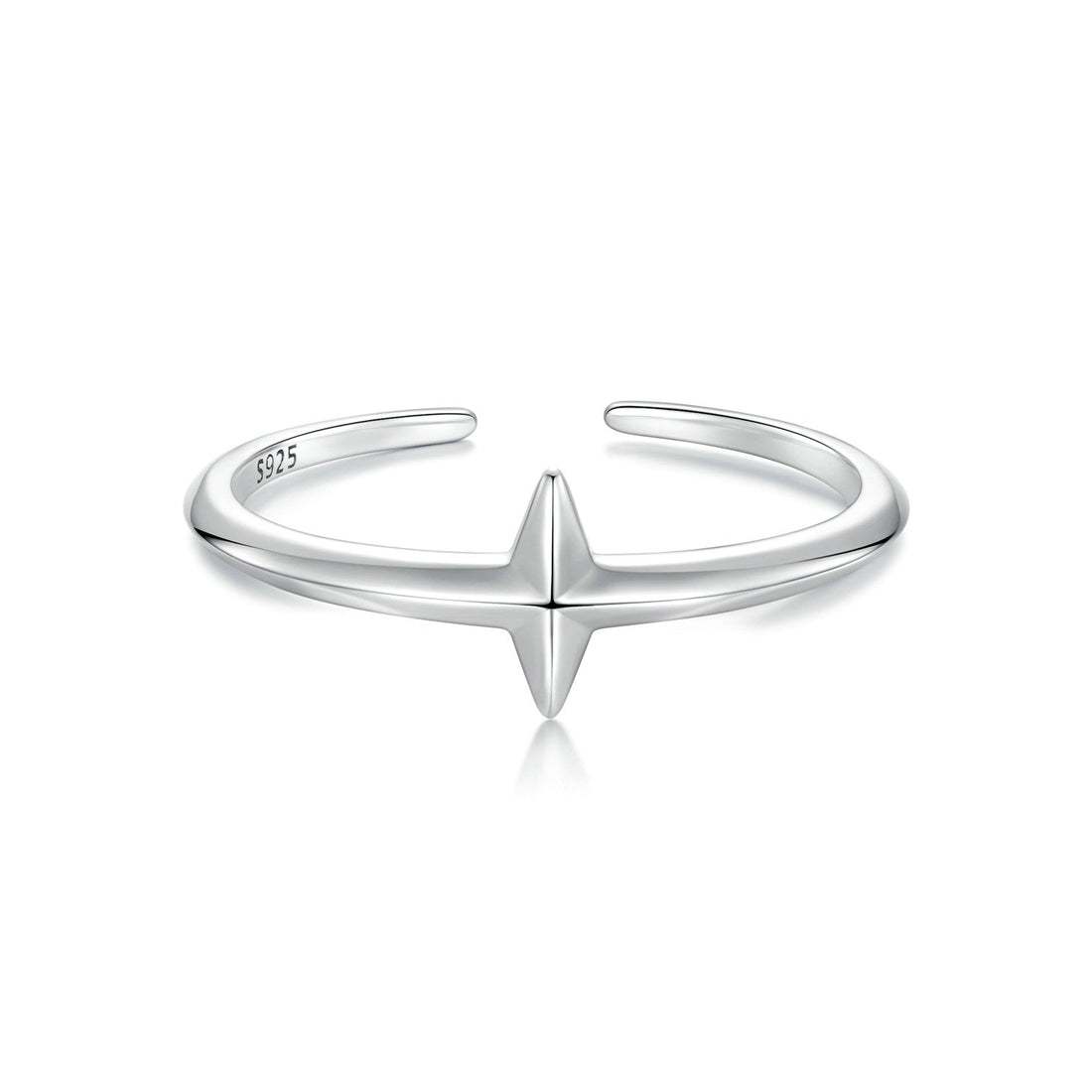 925 Sterling Silver Oxidized Silver 0.12cm Ring for Men  DestGlow