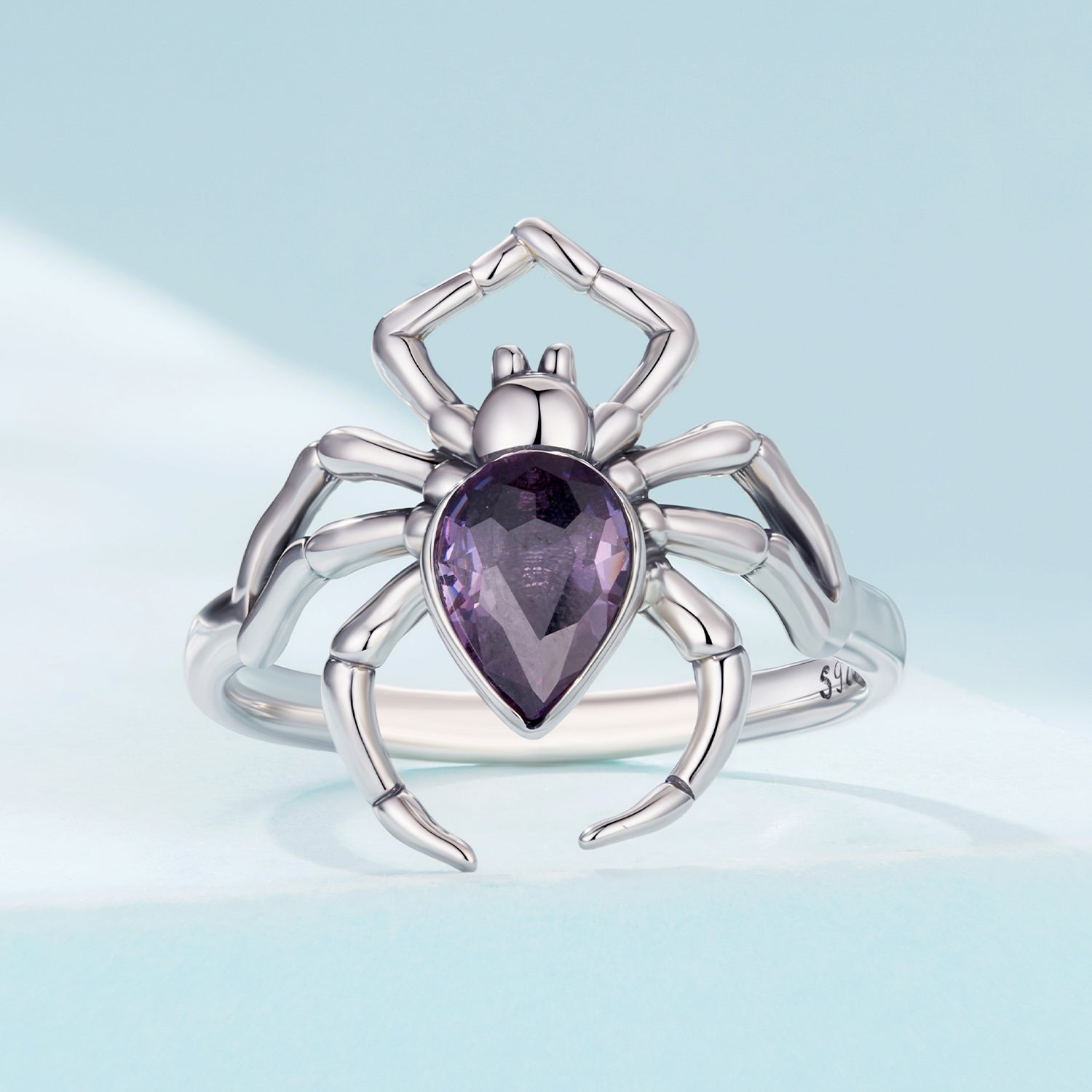 925 Sterling Silver Pavé Setting CZ Ring for Women Size 6.0 by Bids.com