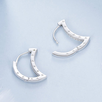 925 Sterling Silver Pave Setting CZ White Gold Plated Earrings for Women  DestGlow
