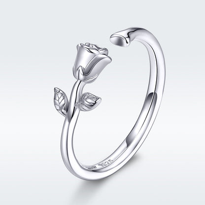 S925 Sterling Silver Plated Platinum Ring for Women by Bids.com