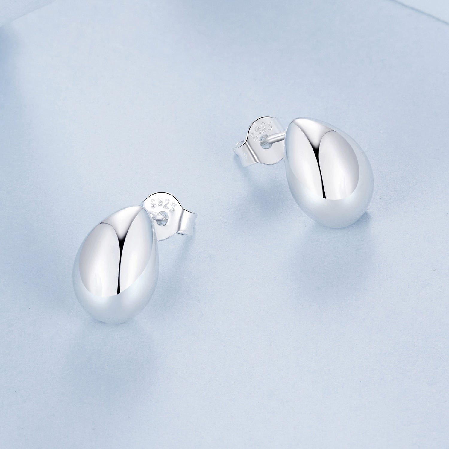925 Sterling Silver Earrings 10x7mm with Oxidized Silver for Women  DestGlow