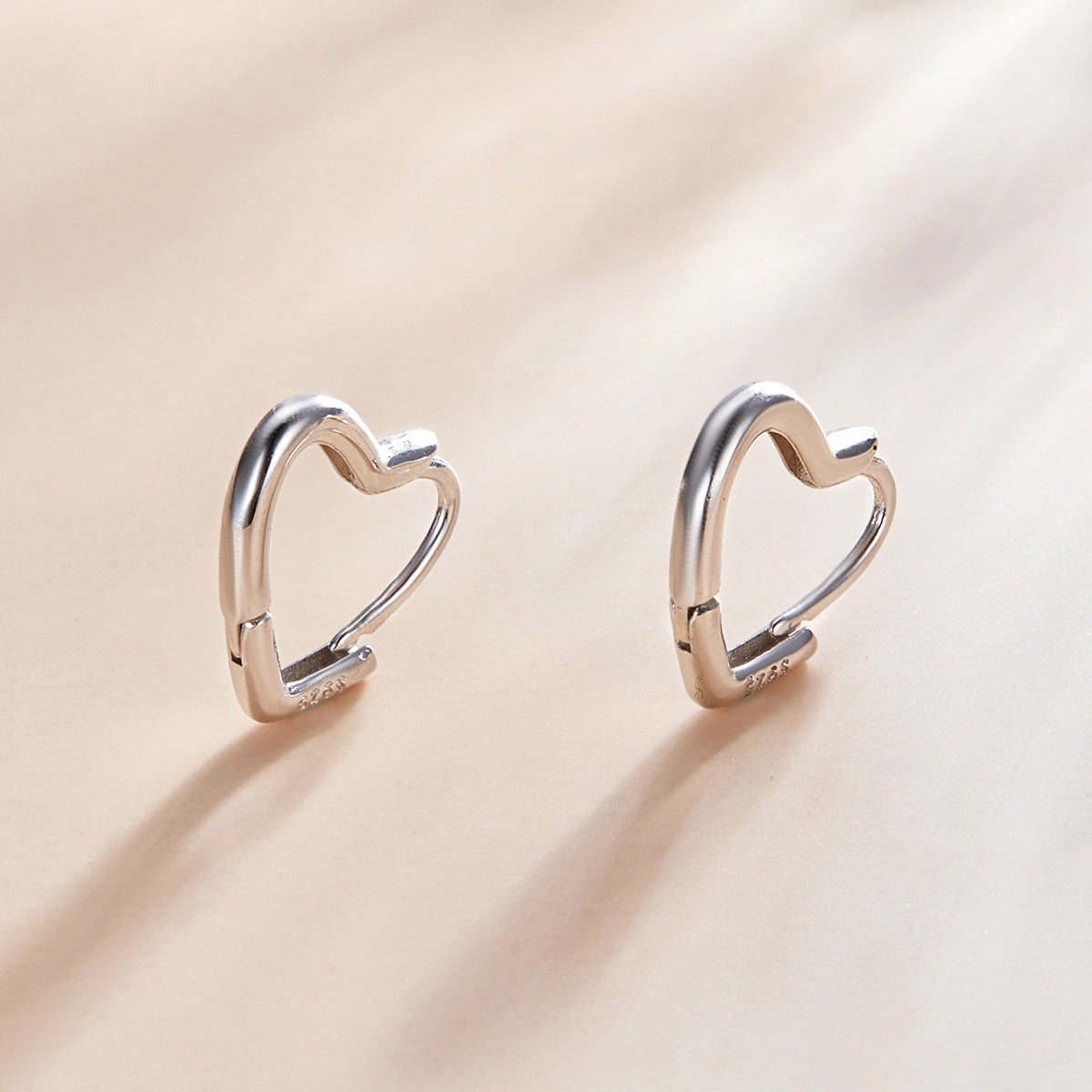 925 Sterling Silver &amp; Platinum Earrings for Women  DestGlow