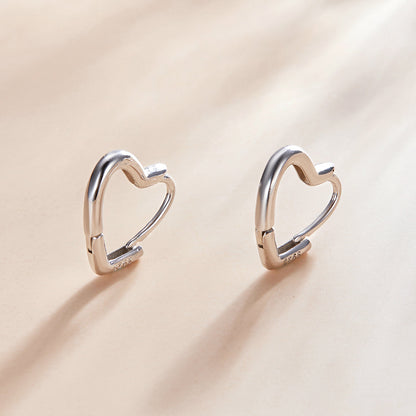 925 Sterling Silver &amp; Platinum Earrings for Women  DestGlow