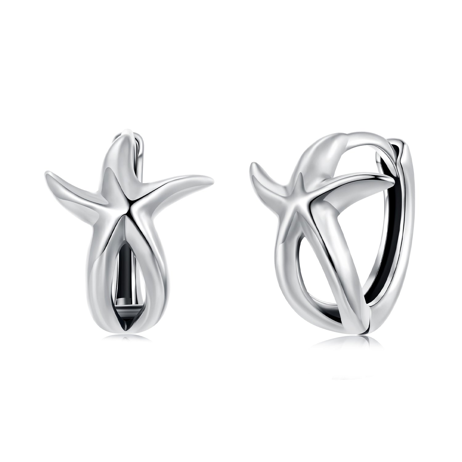 925 Sterling Silver Oxidized Silver Earrings 1.2*1.5cm for Women  DestGlow