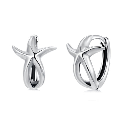 925 Sterling Silver Oxidized Silver Earrings 1.2*1.5cm for Women  DestGlow