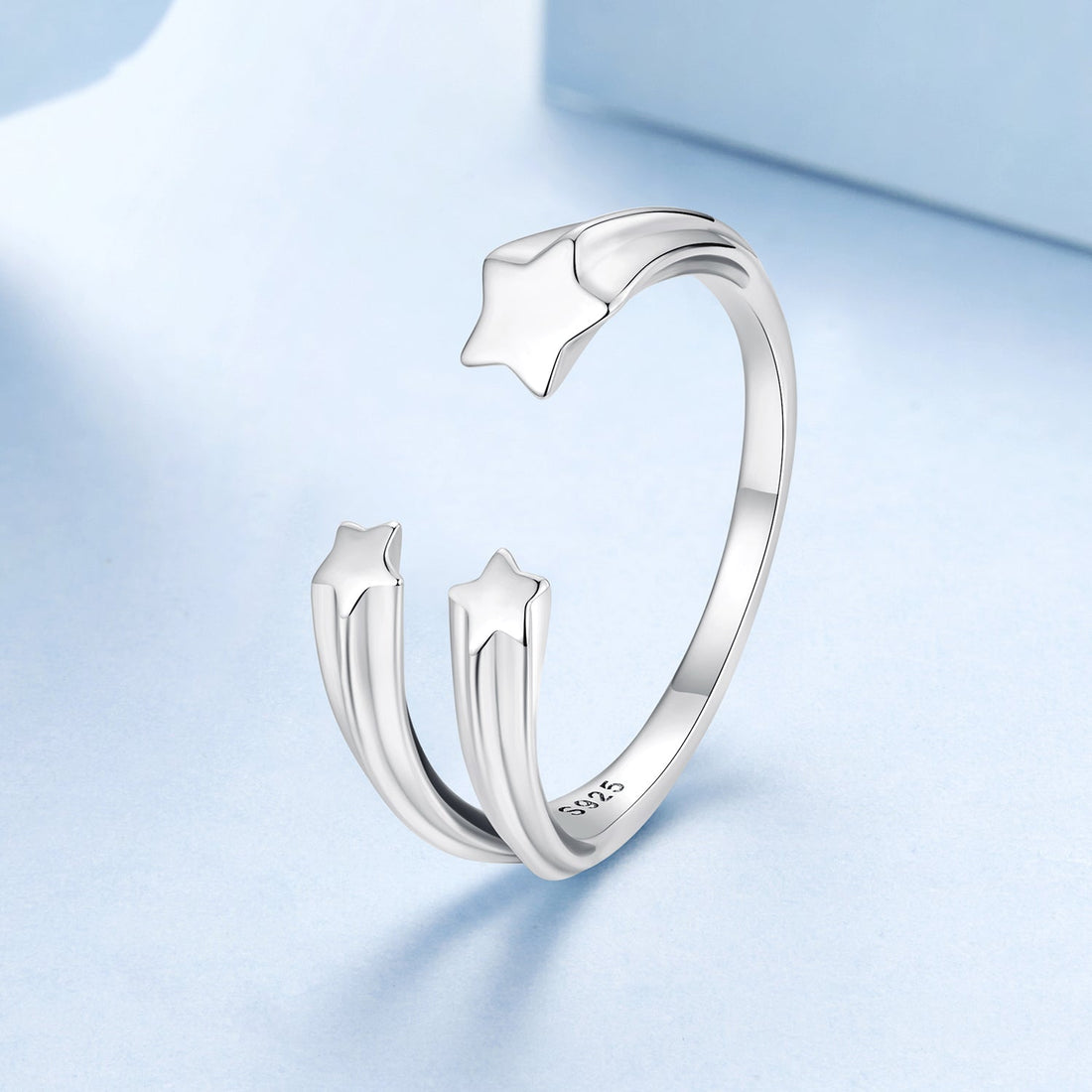 925 Sterling Silver Ring with Oxidized Finish - Width 0.15-0.8cm for Women  DestGlow