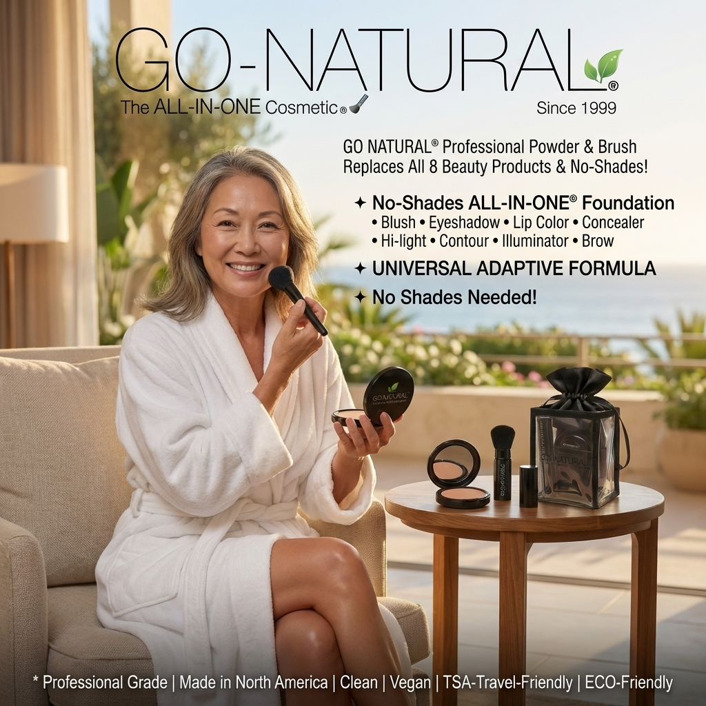 GO NATURAL® ALL-IN-ONE® Powder - Travel Gift Set  DestGlow