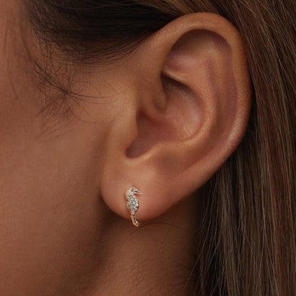 925 Sterling Silver Pavé Setting CZ Earrings for Women  DestGlow