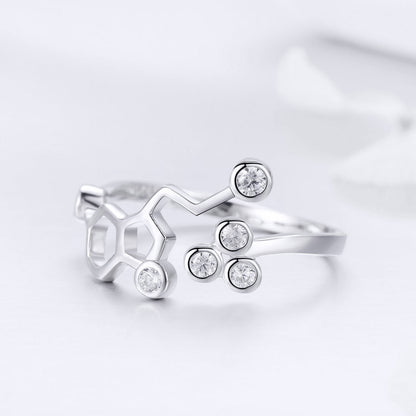 925 Sterling Silver 0.2cm Wide Ring for Women  DestGlow