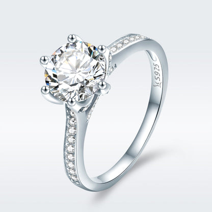 925 Sterling Silver Ring Size 6 for Women  DestGlow