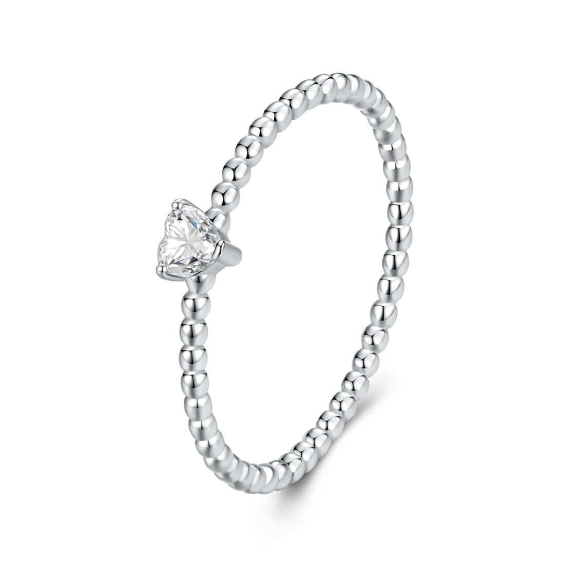 925 Sterling Silver Moissanite Ring Size 6 Plated White Gold  DestGlow
