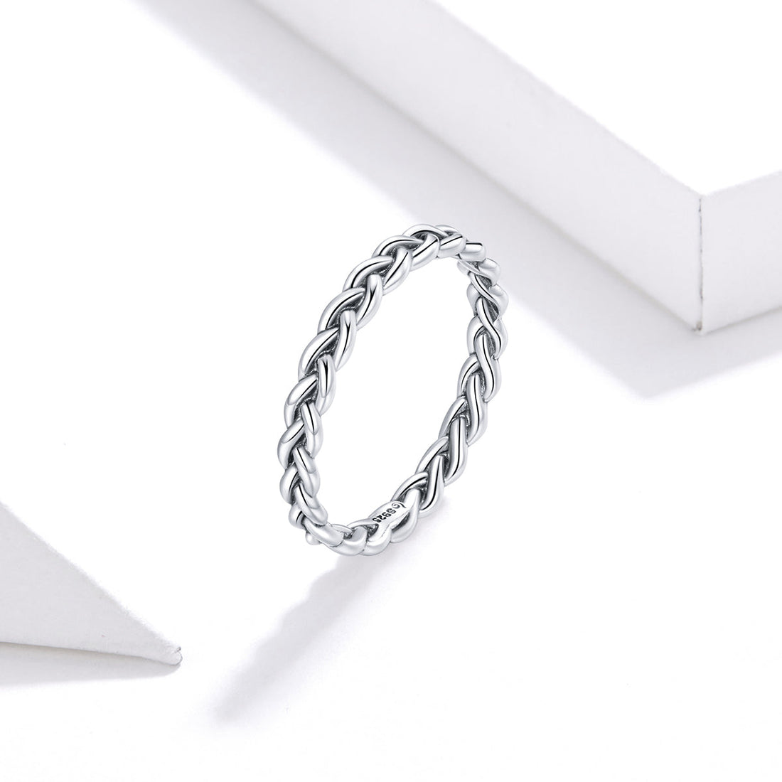 925 Sterling Silver Oxidized 0.20cm Ring Size 9 for Women  DestGlow