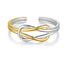 925 Sterling Silver Plated White Gold Ring for Women  DestGlow