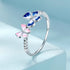 925 Sterling Silver Enamel Plated Ring Size 6 for Women by Bids.com