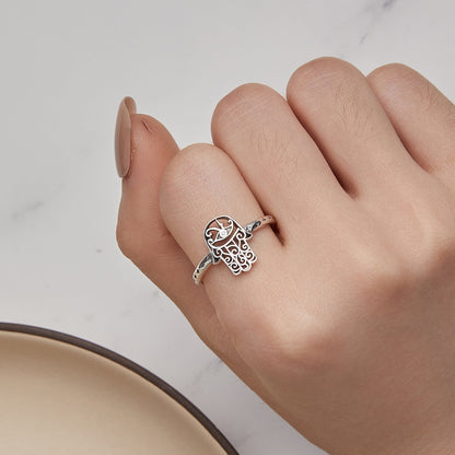 925 Sterling Silver 1.1mm Pavé Setting CZ Ring  DestGlow