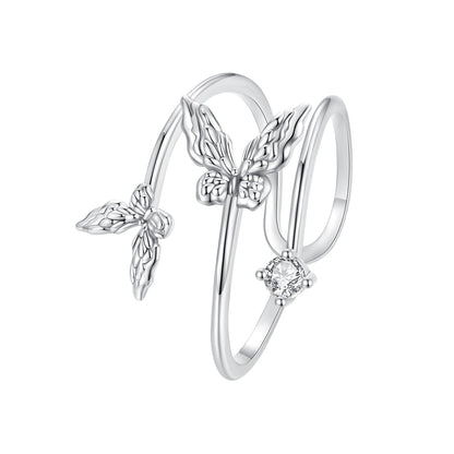 925 Sterling Silver Pavé Setting CZ Ring  DestGlow