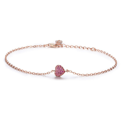 925 Sterling Silver 22cm Bracelet for Women  DestGlow