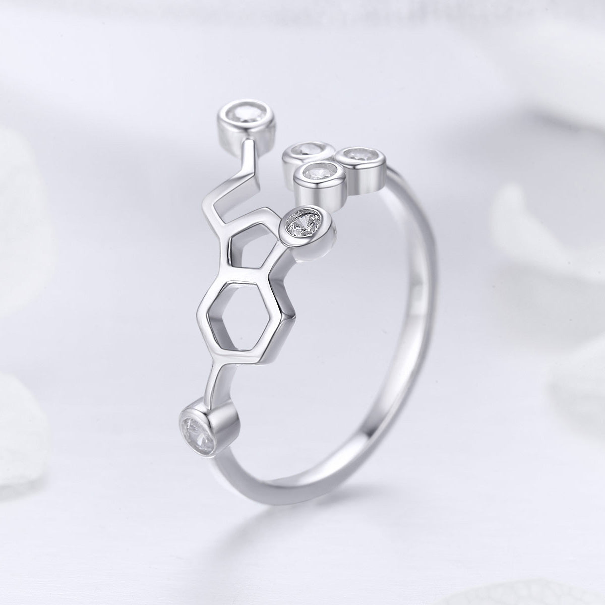 925 Sterling Silver 0.2cm Wide Ring for Women  DestGlow