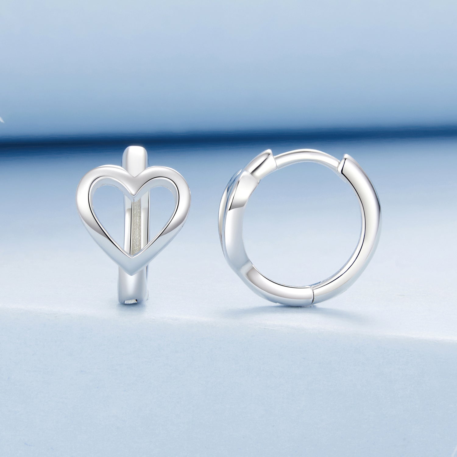 925 Sterling Silver Plated White Gold Earrings for Women  DestGlow