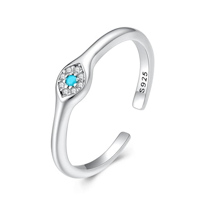 925 Sterling Silver Synthetic Turquoise Pavé CZ White Gold Plated Pendant 0.4x0.5cm for Women  DestGlow