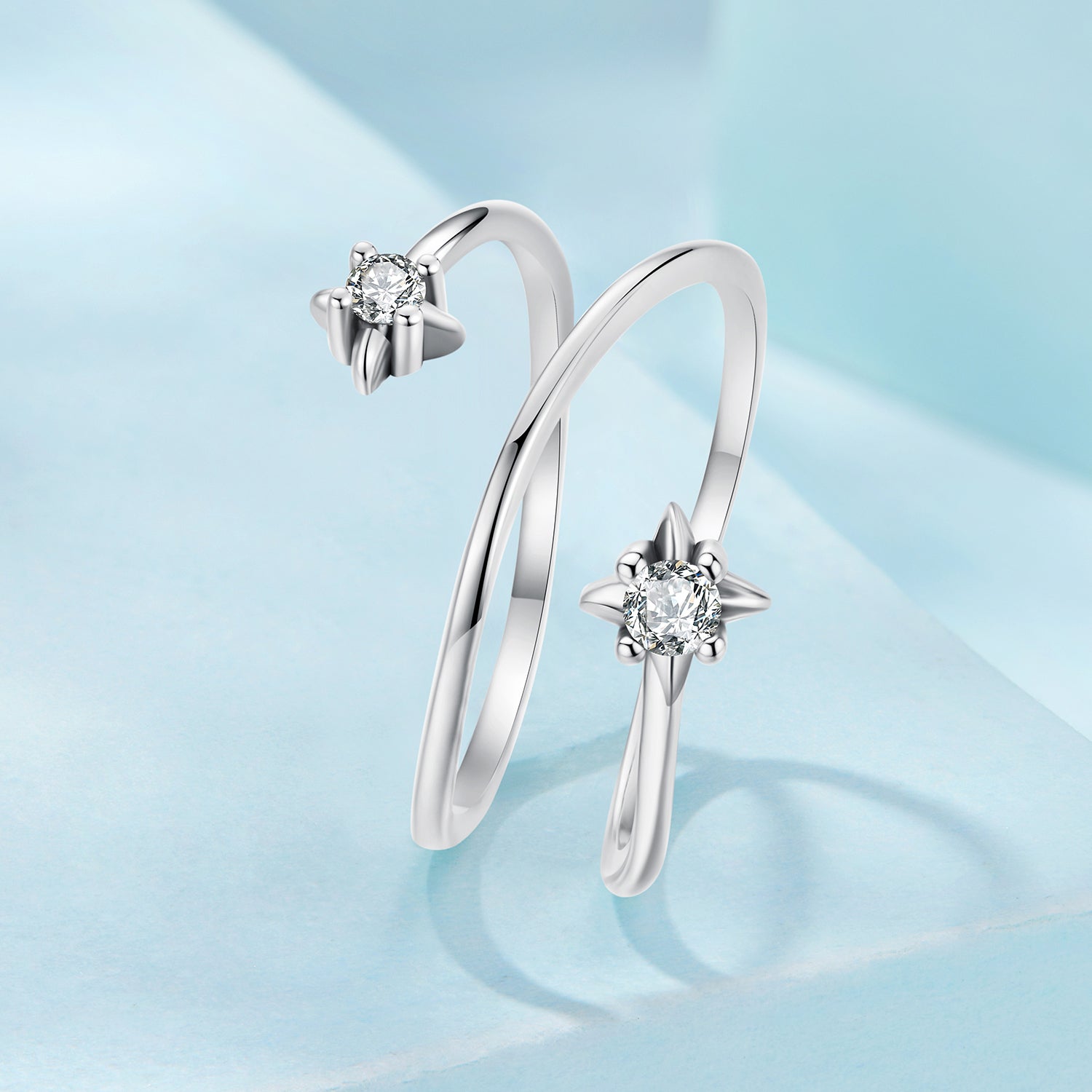 925 Sterling Silver Pavé Setting CZ Oxidized Ring for Women  DestGlow
