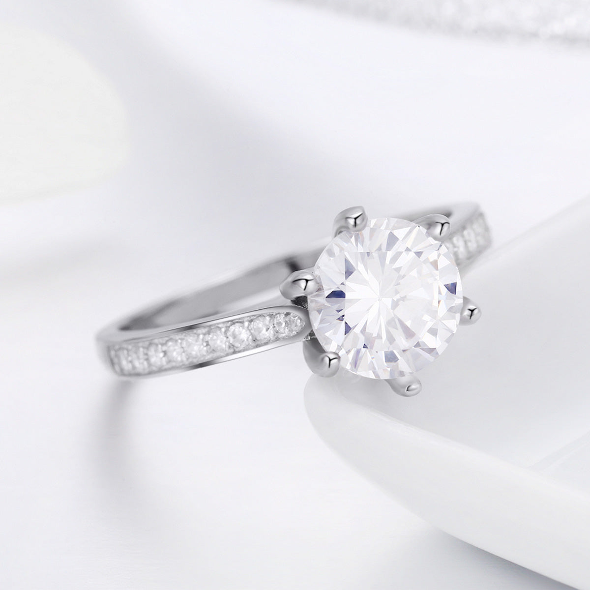 925 Sterling Silver Ring Size 6 for Women  DestGlow