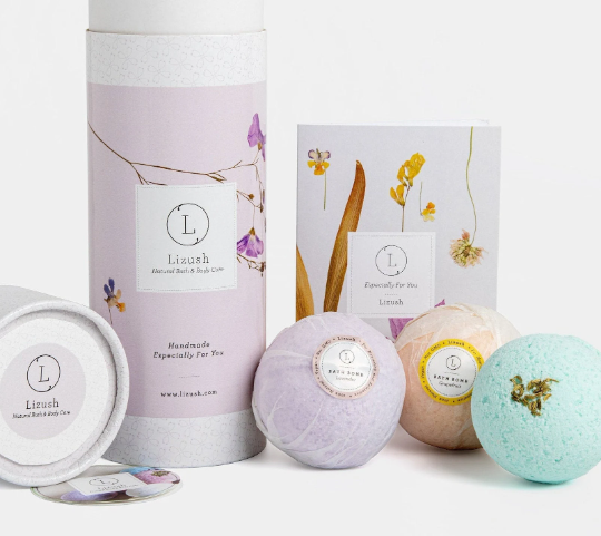 Bulk - 100 Natural Vegan Mix scents Bath Bombs - White by Lizush